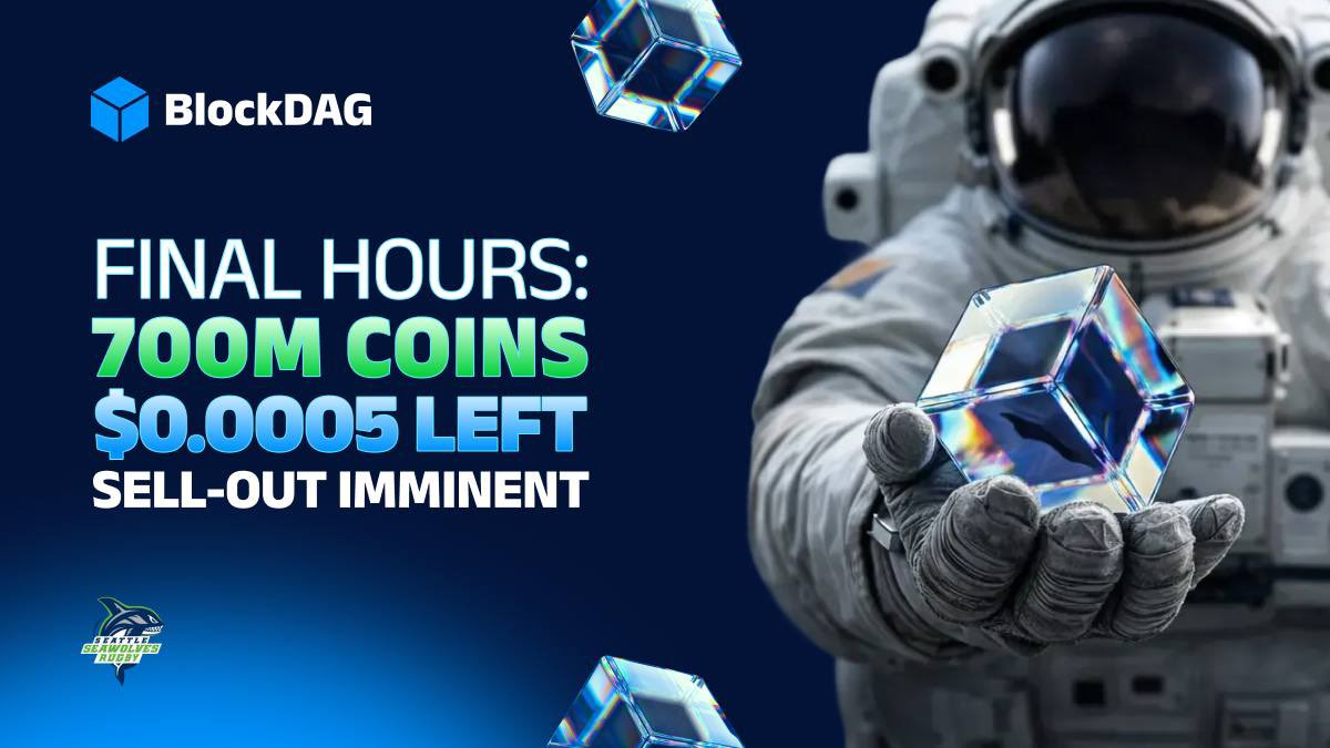 The Last Time This Happened, Early Buyers Made 10,000x, BlockDAG’s $0.0005 Entry Window Is Almost Closed